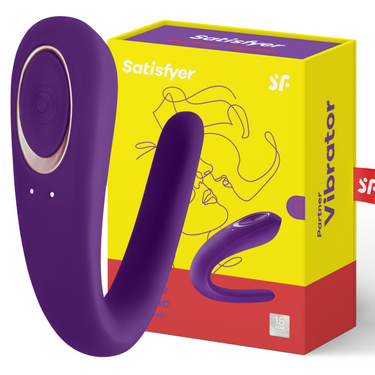 Vibratore Partner Intenso Impermeabile con 10 Programmi Per Coppie